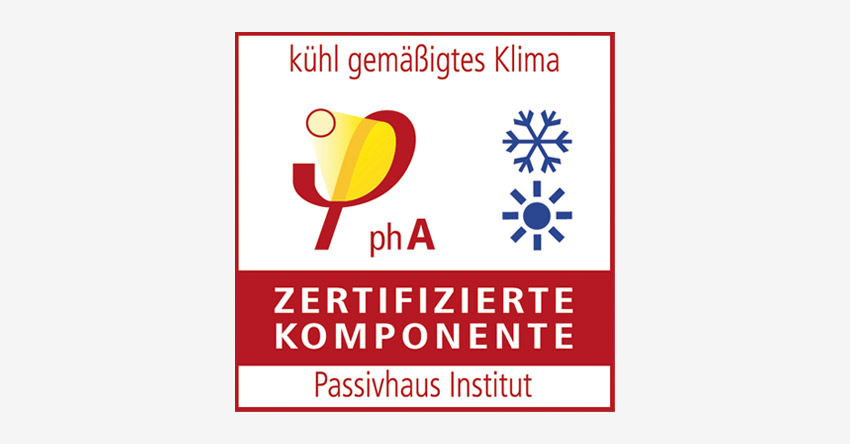 Logo Passivhaus-Zertifikat
